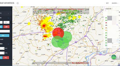 雷电预警系统软件-国内优质厂家制造【杭州易造】