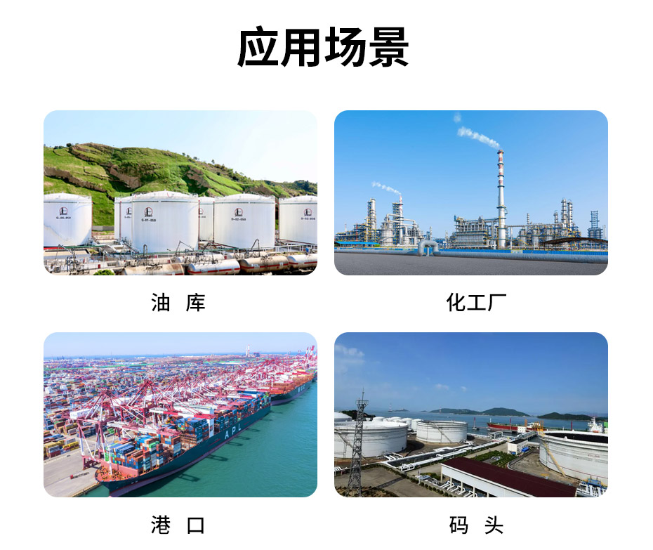 雷电预警系统应用于油库 石油 罐区 储罐 石油石化 储库等领域