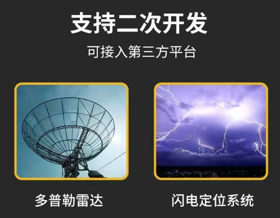 易造雷电预警系统支持二次开发