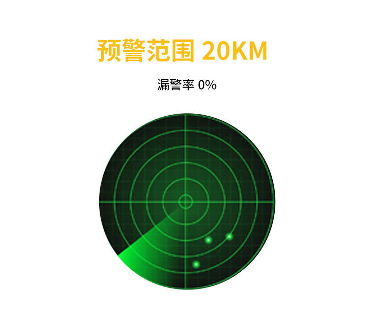 黄山风景区雷电预警系统预警范围20KM