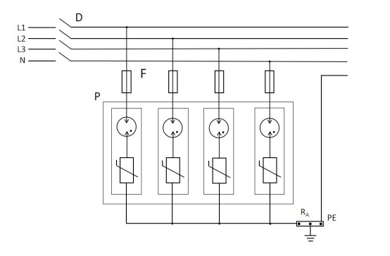 电涌保护器的共模保护和全模保护有什么区别-连接类型